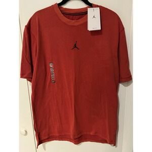 NWT Air Jordan Jumpman Size Medium Men's T-Shirt Heather Red